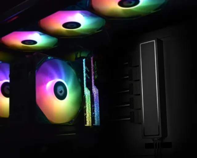Разветвитель питания ID-COOLING FH-05 ARGB купить! 